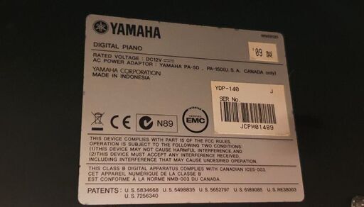 YAMAHA　YDP-140　電子ピアノ売ります。
