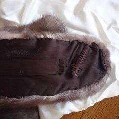 毛皮の襟巻差し上げます。の画像