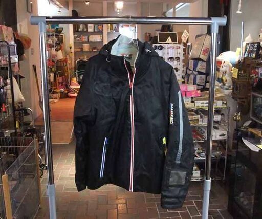 SALOMON Mサイズ メンズ スキーウェア スノボウェア 上下セット ブラック×ターコイズブルー サロモン 札幌市東区 新道東店