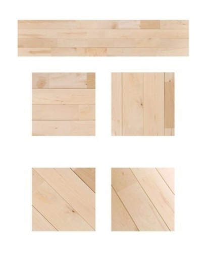 床材　フローリング　フロア　樺桜　天然　高級　uv塗装　diy 無垢フローリング