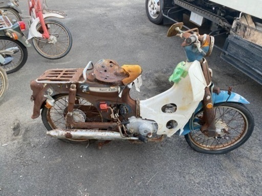 ホンダ　スーパーカブ50 行燈カブ　部品取り　C50