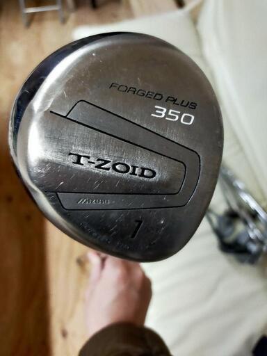 ゴルフクラブ　Mizuno T-ZOID FORGED PLUS 350　10.5　リシャフト