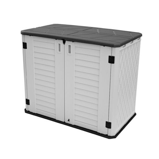 横型屋外物置 サイズ:約W127XD73XH104cm