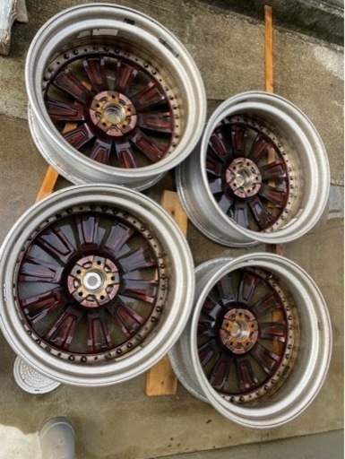 AME MODELART BRASSTER ブラスター 20インチ 8.0J +50 PCD114.3 5H ホイール