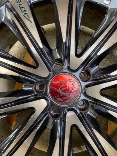 AME MODELART BRASSTER ブラスター 20インチ 8.0J +50 PCD114.3 5H ホイール