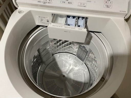 panasonic 洗濯機　保証書あり