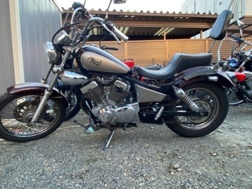 【売却済】ビラーゴ250カスタム 実働書類あり