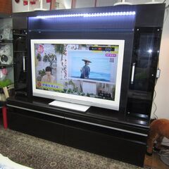 R227  ハイテレビボード、ブラウン、幅175cm 