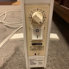 WOSAB ウォサブ パネルヒーター オイルヒーター900/600の画像