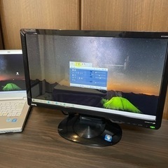 PCモニター　18.5インチワイド