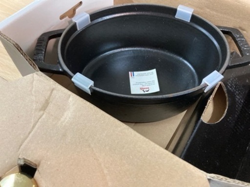 STAUB/ストウブ  ココット　オーバル　１５ｃｍ　　リサイクルショップ宮崎屋住吉店　 26.4.26