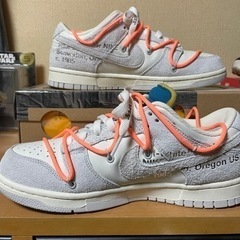 Off-Whiteダンクローlot19の画像