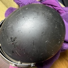 フルフェイスヘルメット ブラック 黒の画像