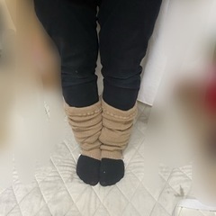 レッグウォーマーフリーサイズ新品未使用の画像