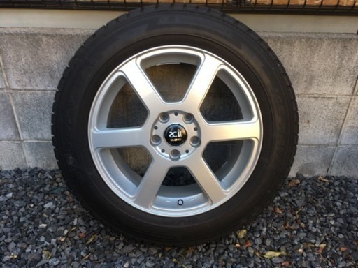 【値下】スタッドレスタイヤ　215/60/17 アルミセット