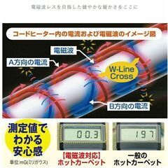 ゼンケン　ホットカーペット　電磁波 99%カットの画像