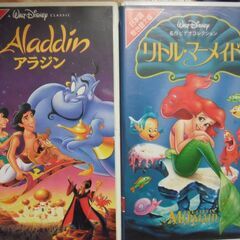 ディズニ－映画ＶＨＳ7本の画像