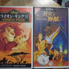 ディズニ－映画ＶＨＳ7本の画像