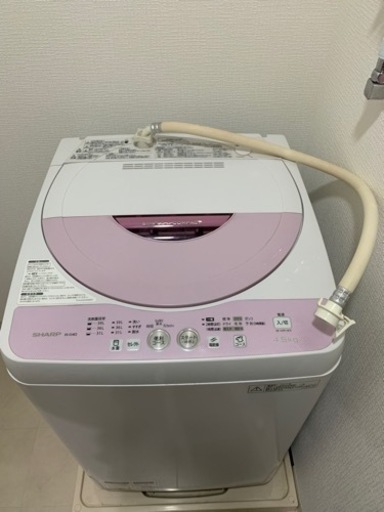 【決まりました】洗濯機　2015年製　SHARP ES-G4E2
