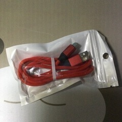 1m.スマホ充電、転送ケーブルの画像