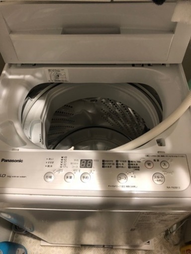 Pamasonic 2019年製　NA-F60B13 洗濯機　水漏れのため一応ジャンク