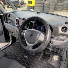  スペーシアカスタム ＸＳ　ＴＶ　ナビ　２型　禁煙車　右シートヒーター　ＩＳＯＦＩＸシート　ＬＥＤグリル　両方パワースライドドア　Ｓ－エネチャージ　スマートキー　アイドリングストップ　電動格納ミラー　純正ＡＷ　　タイヤ２０２１の画像