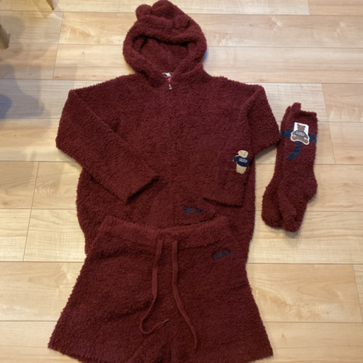 GELATO PIQUE  Xmas限定　ベアパーカ&ベアショートパンツ