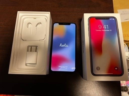 iPhone X Space Gray 256 GB SIMフリー