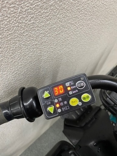 綺麗なブルー色　人気なタイプ子供乗せ電動アシスト自転車
