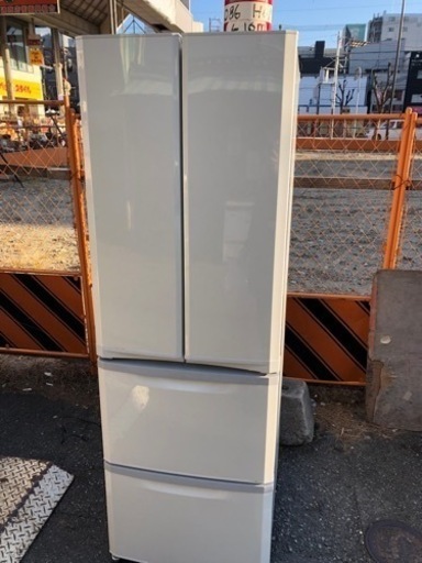 三菱4ドア冷蔵庫 400L MR-F40S-W 観音開き 11年製 美品