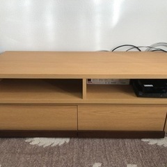 収納付き伸縮自在テレビ台