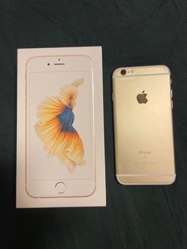 【SIMフリー】iPhone6S ゴールド 128GB
