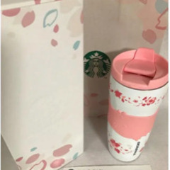 【未使用】スターバックス　桜タンブラー　ステンレス　スタバ