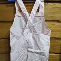 未使用保管品   医療用ピンクエプロン フリーサイズの画像