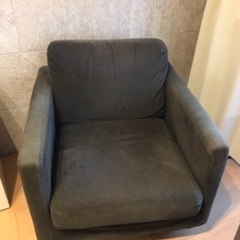 2/5までの引き取り希望　無印良品ソファ一人がけ