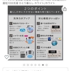 4.5kg ハイセンス　洗濯機　32300円→5000円の画像