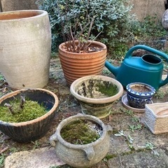 【取引終了　植木鉢、レンガなどガーデニング用品】