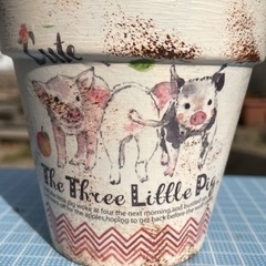 リメイク鉢  ブタ 大②