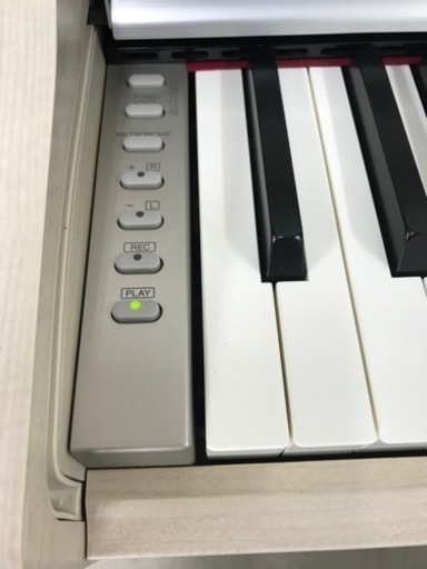 取引場所　南観音　K 2201-059 YAMAHA ヤマハ　電子ピアノ　ARIUS アリウス　YDP-163 ホワイトウッド調仕上　