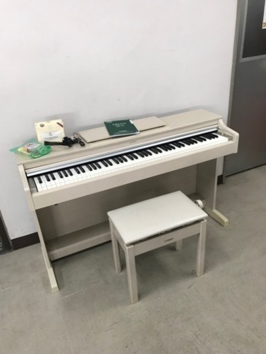 取引場所　南観音　K 2201-059 YAMAHA ヤマハ　電子ピアノ　ARIUS アリウス　YDP-163 ホワイトウッド調仕上　2016年製