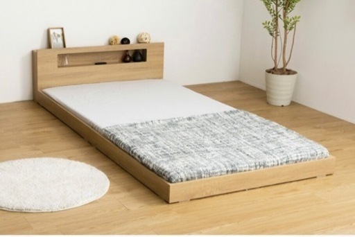 セミダブル　ベッドフレーム　【未開封•新品未使用】