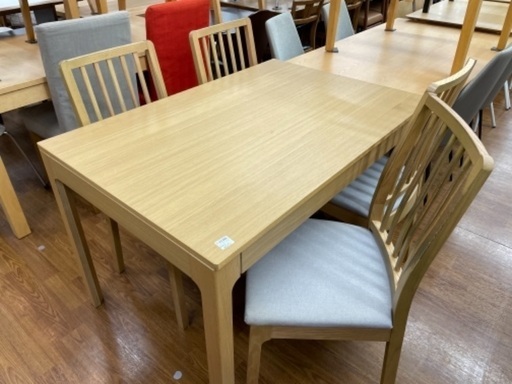 ダイニング5点セット　IKEA  ナチュラル×ホワイト