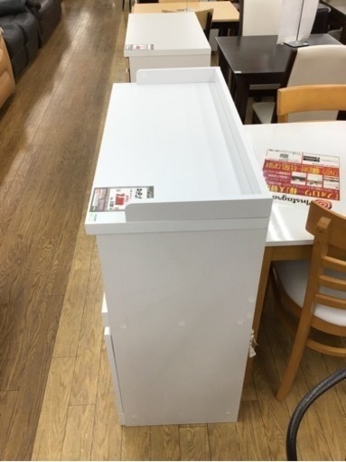 KM-29【ご来店頂ける方限定】キッチンカウンター　白