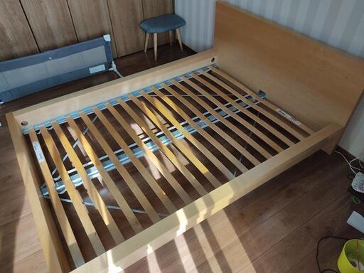 IKEA MALM ベッドフレーム　マルム　140x200cm【現金OK】