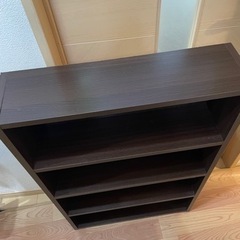 漫画用4段本棚の画像