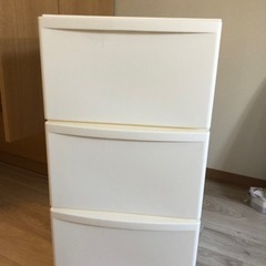 【取引中】 傷汚れなし　引き出し　白　