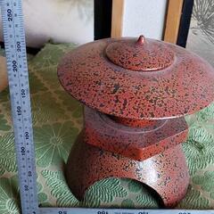 津軽塗りの小物入れの画像