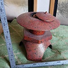 津軽塗りの小物入れの画像