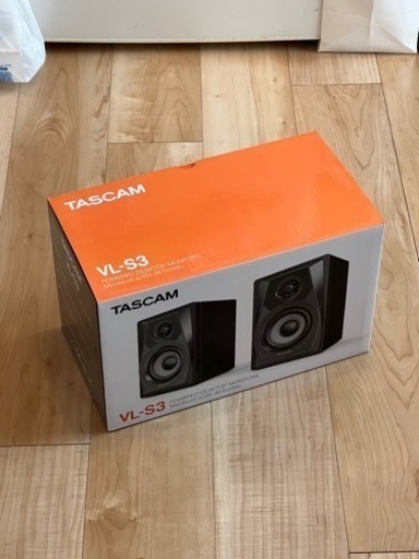 モニタースピーカー TASCAM VL-S3 値下げ 未使用品 取りに来ていただける方