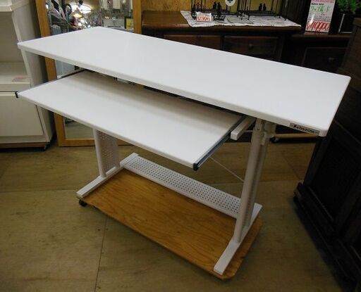 【販売終了しました。ありがとうございます。】【PRICE DOWN】Bauhutte　昇降式　スタンディングデスク　中古品　/　2021年2月購入　相模原市　リサイクルショップ